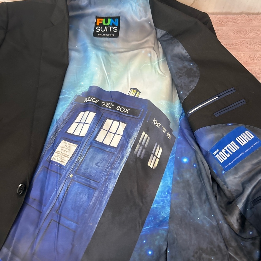 Doctor Who Black Blazer